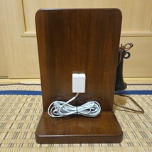 2号自動式壁掛電話機 当時物 アンティーク レトロ 昭和 日本電気 モジュラー仕様 となりのトトロ ヴィンテージ 電話機 黒電話 ダイヤル_画像3