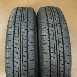 タウンエース ボンゴ バリ山！！ダンロップ/エナセーブ VAN01 165/80R14 スチールホイール付 2本セット！！ 