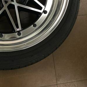 軽トラ 箱バン 軽四 旧車 オーバーフェンダー WORK エクイップ 03 15インチ 7J 100-4 グッドイヤー 165/50R15 引っ張りタイヤ！バリ山！の画像6