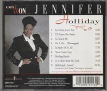 中古CD■SOUL/GOSPEL■JENNIFER HOLLIDAY／On & On／1994年■Patti LaBelle, Phyllis Hyman, Gladys Knight, Stephanie Mills, Cher_画像2