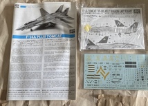 ハセガワ 1/72 F-14B トムキャット　VF-103 ジョリーロジャース　ラストフライト　トップガン　マーヴェリック　トムクルーズ_画像2