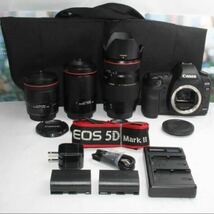 予備バッテリー付Canon EOS 5D mark II トリプルズーム_画像2