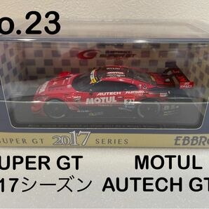 EBBRO SUPER GT 2017 MOTUL AUTECH GT-R