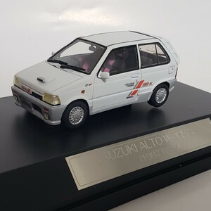 インターアライド Hi-Story SUZUKI ALTO WORKS RS-X 1987 HS003 WHITE 1:43 HAND MADE MODEL CAR この出品の為に初開封保管品 ￥1スタ