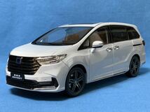 1/18 ホンダ オデッセイ HONDA ODYSSEY SPORT HYBRID 2022 ホンダ特注 1円 1円〜 1円スタート 希少 絶版 入手困難 レア ホワイト _画像2