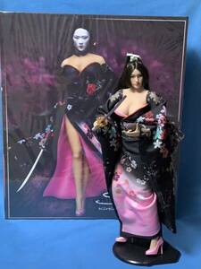 1/6 SHI 着物USバージョン アートボックス PL2014-71B-2 1円 1円〜 TBLeague Phicen シームレス 女性フィギュア 着物アシアバージョン