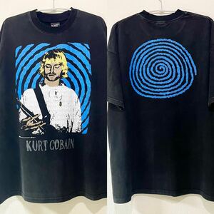 カートコバーン Tシャツ XLサイズ ニルヴァーナ KURT COBAIN NIRVANA Tee