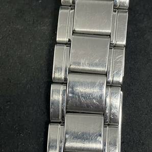 1円 希少 レア SEIKO セイコー ALBA アルバ メンズ 腕時計 デイト レトロ ヴィンテージ 白文字盤 コレクション 現状品 保管品 V732-0S00の画像10