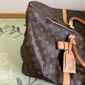 1円 希少 レア LOUIS VUITTON ルイ ヴィトン モノグラム キーポル レディース メンズ 鞄 カバン バッグ ボストン 現状品 保管品 MB0012の画像7