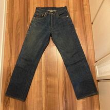 80's Levi's 501 66後期赤耳 刻印6 デッドストック数wash 濃紺 xx BIG E 66前期 以降 オリジナル ヴィンテージ ビンテージ_画像1