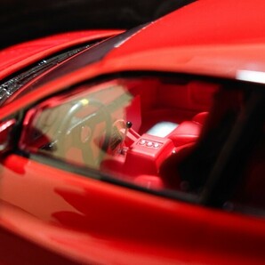 最終価格 フジミ 1/24 フェラーリ テスタロッサ ケーニッヒ カスタム LED点灯 プラモデル 完成品 ケース付き 中古品の画像7