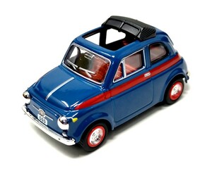 【送料込】Majani Fiat　マイアーニ 1/48 フィアット500★プルバック★アムール・デュ・ショコラ　バレンタインチョコギフト ネイビー