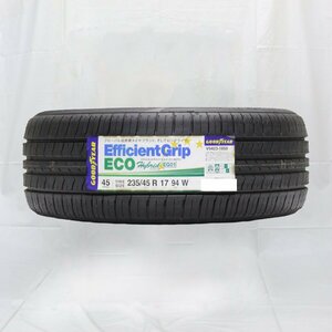 送料無料 235/45R17 94W GOODYEAR グッドイヤー EFFICIENT GRIP ECO EG01 18年製 正規品 新品 サマータイヤ 1本限り 【セール品】