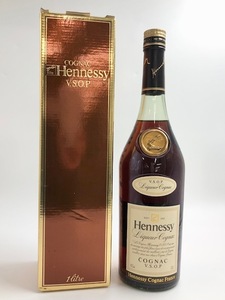 C702 未開栓 Hennessy V.S.O.P スリムボトル ブランデー コニャック ヘネシー 1000ml 43度 