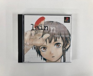 C749 プレイステーション serial experiments lain シリアルエクスペリメンツレイン PS playstation ゲームソフト 帯付き