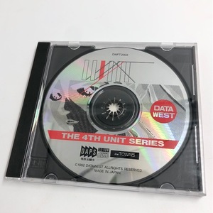 C821 FM TOWNS ワイアット WYATT DATA WEST CD-ROM THE 4TH UNIT SERIES