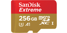 新品 未使用品 !! SanDisk Extreme microSDXC 256GB アダプター付属　サンディスク　エクストリーム _画像1