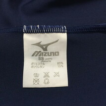 k8487★競泳水着 女子 レディース ネイビー 紺 ワンピース MIZUNO ミズノ つるすべ JASPO オールインワン SSサイズ 水泳 スイミング プール_画像8