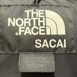Sacai THE NORTH FACE ボンバージャケット WOMENS S カーキ 希少モデル・サイズの画像6
