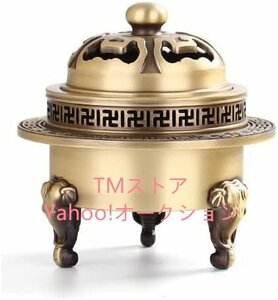 密教法具 寺院仏具 火舎香炉 仏具用品 仏具 具足 仏壇用 真鍮 直径12cm