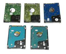 ☆2.5インチ HDD 1TB 5個セット/Western Digital WD/TOSHIBA/HITACHI HGST/動作確認済　中古品☆_画像2