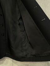 上質高級 日本製 Paul Smith ポールスミス ウール カバーオール ジャケット ブラック 黒 Mサイズ メンズ 状態良好 新規×_画像5