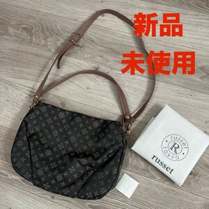 russet ラシット　2way ショルダーバッグ　ハンドバッグ　ピンクベージュ