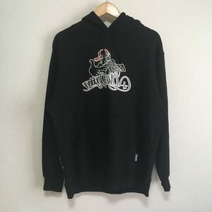 BOBBY GANG 　パーカー　黒　M　古着 ヒップホップ　ストリート