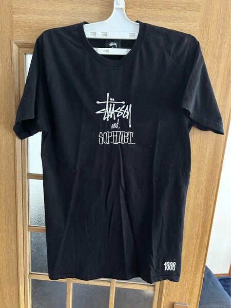 soph stussy ダブルネーム　Tシャツ サイズM 黒