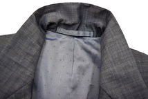 L-1339★Beckside Mills ベックサイド ミルズ★イングランド製 MOHAIR MANUFACTURERS 光沢のあるジャケット Ｌ 相当_画像6