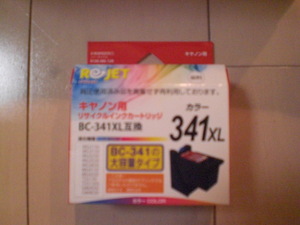 即決　Canon キャノン リサイクルインク BC-341XL 大容量　カラー　定形外220円