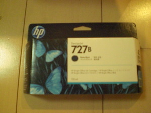  prompt decision HP ink cartridge 727B mat black recommendation time limit 2025.5 other color . exhibiting 