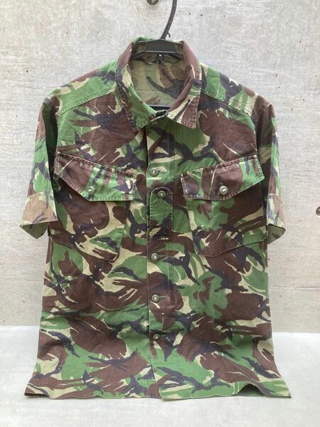 80s 英国 イギリス軍 実物 British Army DPM カモ 迷彩