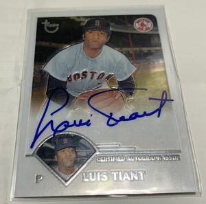 LUIS TIANT MLB 2003 Topps Retired Signature Auto