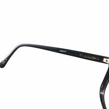 【ランセル】本物 LANCEL 伊達眼鏡 Lロゴ L-1721 フレーム サングラス メガネ めがね ブラウン色系 メンズ レディース 送料520円_画像9