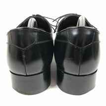 【リーガル】本物 REGAL 靴 26cm 黒 Uチップ ビジネスシューズ 外羽根式 本革 レザー 男性用 メンズ 日本製 26 C_画像3