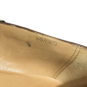 【ベルルッティ】本物 Berluti 靴 25.5cm 茶 タッセルローファー スリッポン ビジネスシューズ 本革 レザー 男性用 メンズ 6 1/2の画像10