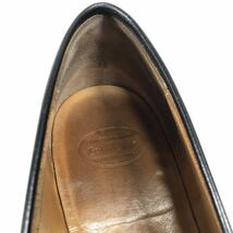 【クロケット＆ジョーンズ】本物 CROCKETT&JONES 靴 27.5cm コインローファー ビジネスシューズ CRAWFORD 本革 レザー 紳士 メンズ 9 1/2 E_画像9