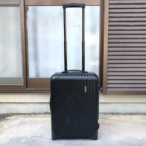 [ Rimowa ] genuine article RIMOWA suitcase SALSA salsa 2 wheel TSA lock Carry case 851 52 10 black travel bag traveling bag men's 