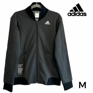 【美品】adidas twnty4svnジップアップジャージグレーMサイズ