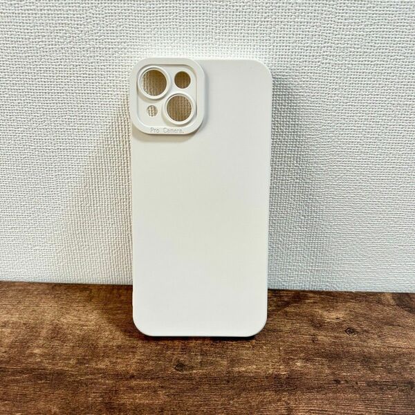 【新品】iPhone14ケース 北欧 シンプル ホワイト