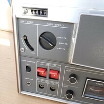 SONY ソニー TC-6360 オープンリールデッキ TAPECORDER テープレコーダー オーディオ機器 通電OK. 60313-7_画像5