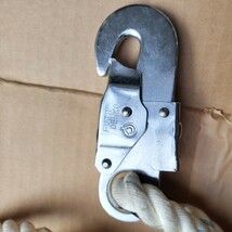 FUJII DENKO SNAP HOOK FS-60 U字つり専用 作業用安全帯 　60313-8_画像3