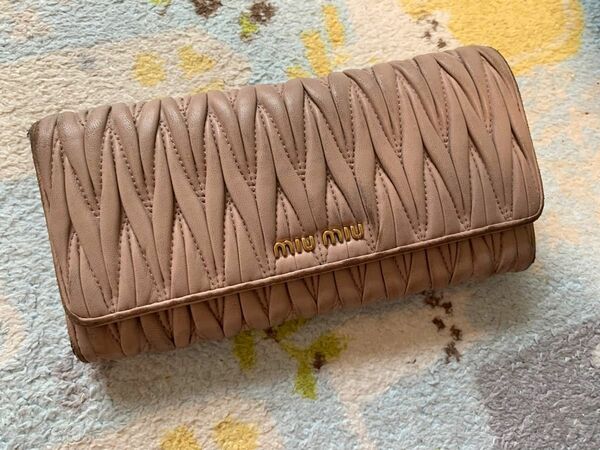 長財布 ミュウミュウ miumiu 女性用 クロコダイル