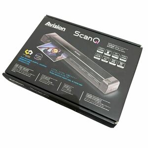 Avision ScanQ スキャナ 400-SCN022 モバイルスキャナ SANWA SUPPLY サンワサプライ オートスキャナー ブラック