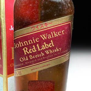 ■ジョニーウォーカー Johnnie Walker RED Label Scotch Whisky Blended ジョニ赤 スコッチウイスキー の画像3