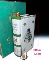 ■古い時代物CAMUS カミュ COGNAC コニャック ブランデー 辞書ブック陶器ボトル BI CENTENAIRE NAPOLEONナポレオン古酒旧酒オールドボトル_画像1