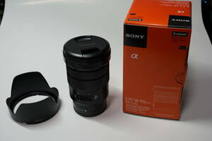 SONY E PZ 18-105mm F4 G OSS Eマウント 電動ズーム SELP18105G