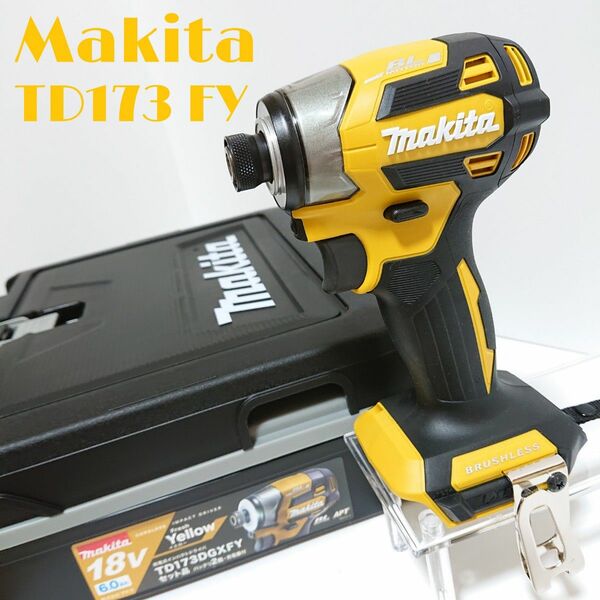 新品 最新型 Makita マキタ 18V インパクトドライバー TD173FY