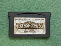 ゲームボーイ アドバンス ゲームボーイアドバンス ワリオランド ワリオランドアドバンス ヨーキのお宝 GBA _画像1